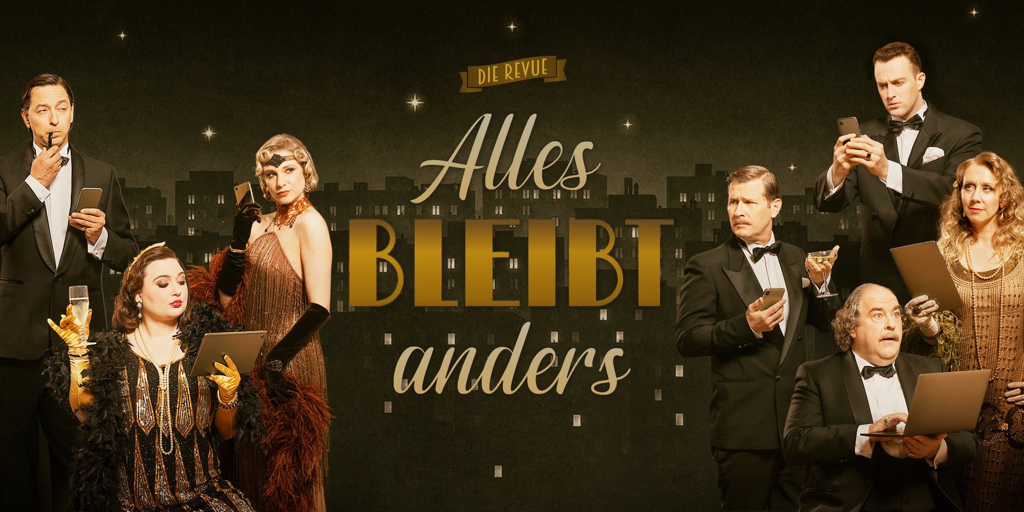Banner Alles bleibt anders Kabarett Simpl