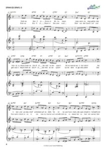 Noten "Drah es Grafl o"